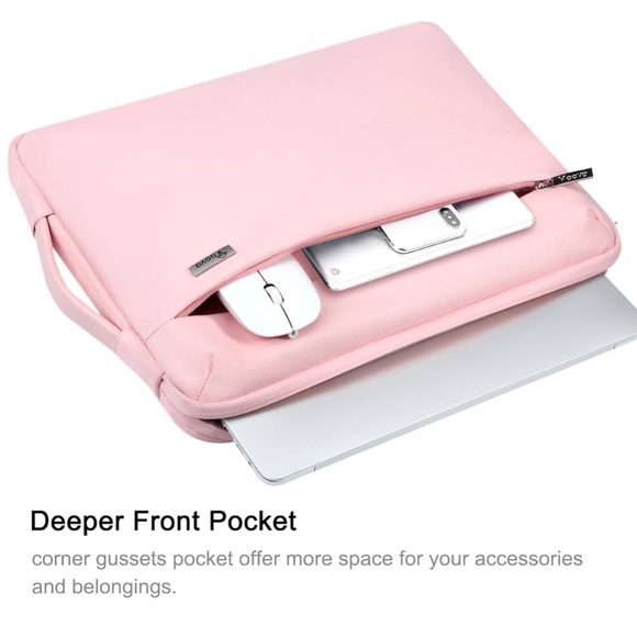 {Voova} Laptop Case pink laptop case soft laptop case laptop sleeve - Picture 8 of 11